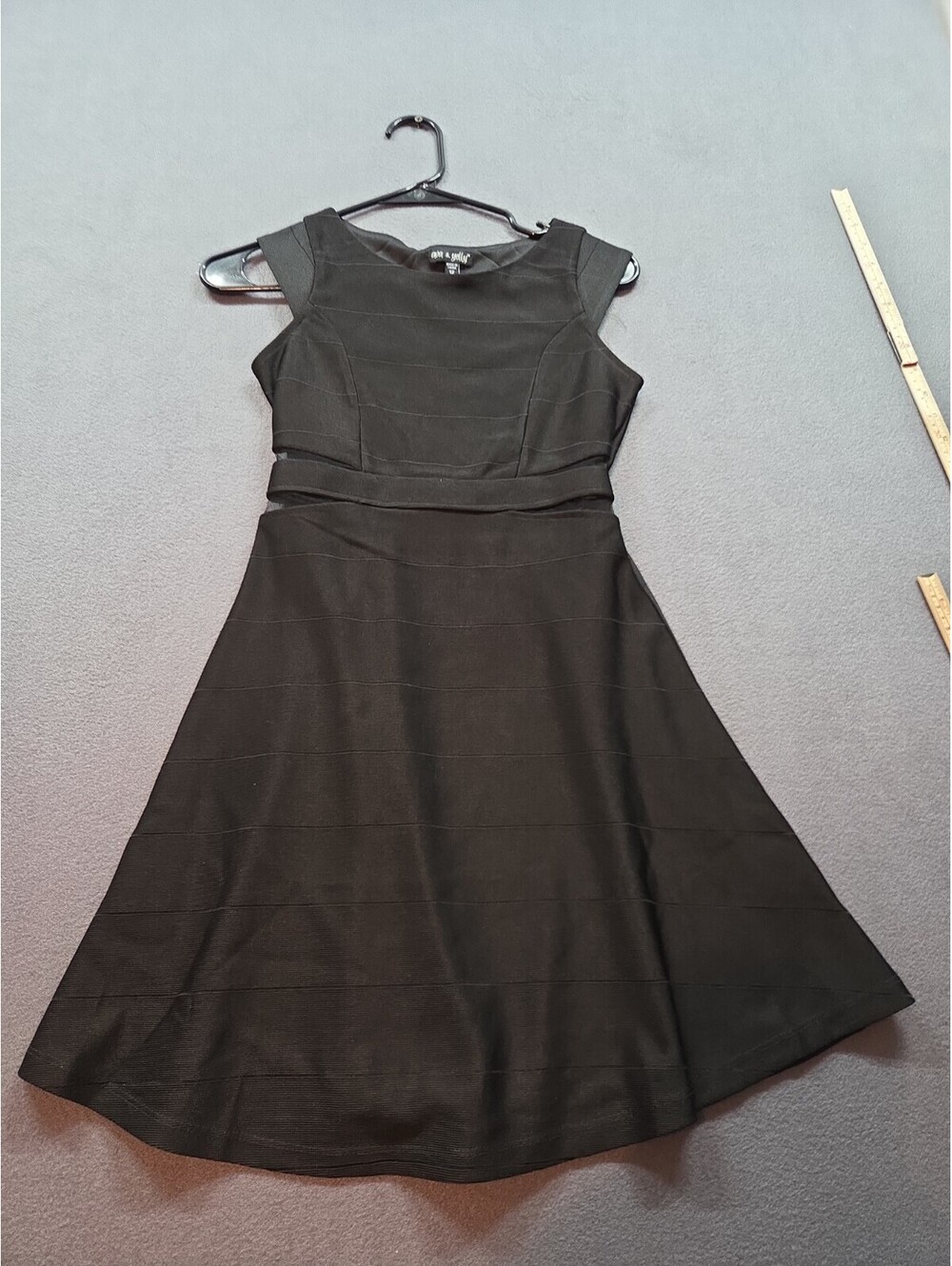girl's black dress by Ava & Jelly size 12